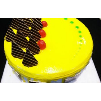 Pineapple Fresh Cream Cake 1/2kg